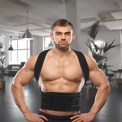 ComfortFlex Adjustable Shoulder & Back Brace