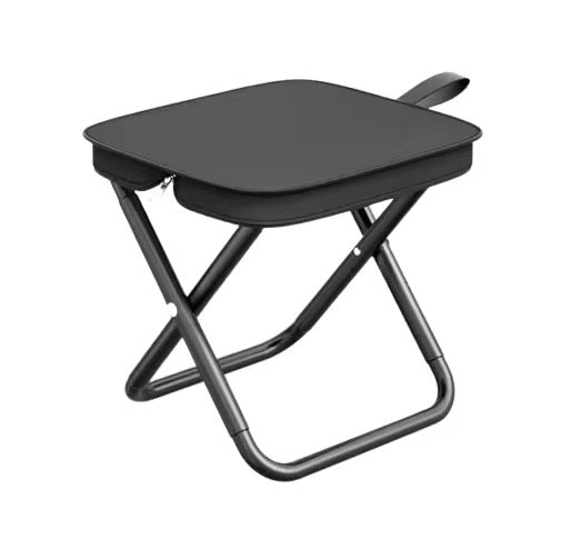 Zippered Foldable Stool for Instant Portable Seating | Compact Folding Stool | Lightweight and Ready Anywhere | Quick Open | Built-In Carry Feature