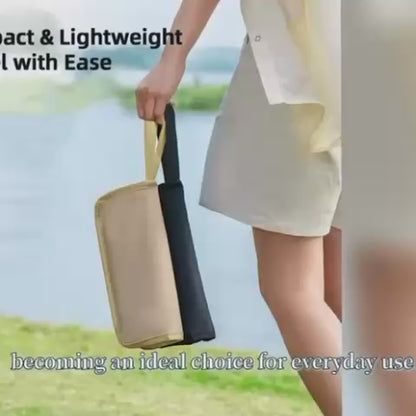 Zippered Foldable Stool for Instant Portable Seating | Compact Folding Stool | Lightweight and Ready Anywhere | Quick Open | Built-In Carry Feature